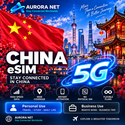 Aurora Net China eSIM 5G
