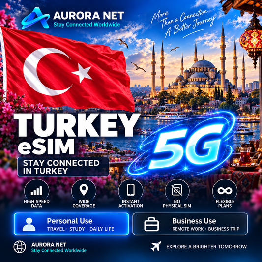 Aurora Net Turkey eSIM 5G
